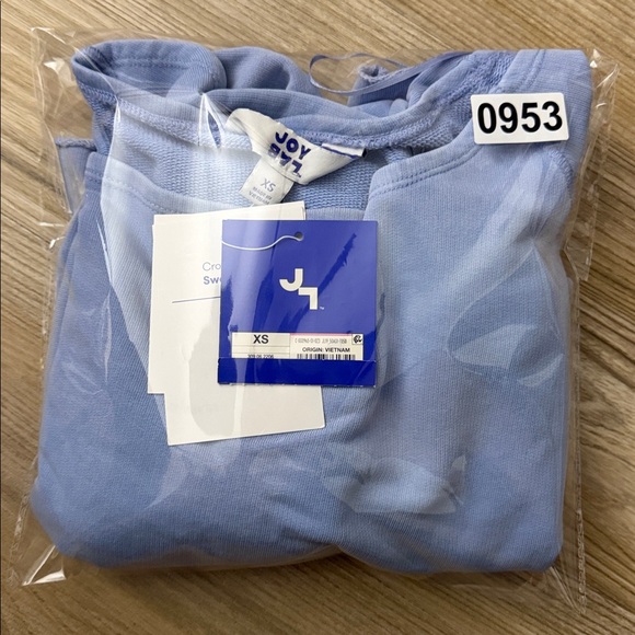 JoyLab™ Women's French Terry Off-The-Shoulder Sweatshirt - BLUE - XXS, XS & L - Picture 13 of 16